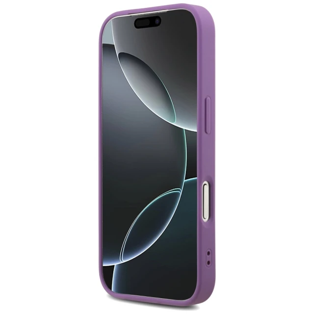 Чохол Guess Fixed Glitter Big 4G для iPhone 17 Pro Lilac (GUHCP17LHG4SGL)