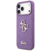 Чехол Guess Fixed Glitter Big 4G для iPhone 17 Pro Max Lilac (GUHCP17XHG4SGL)