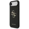 Чохол Guess Grained Big 4G & Classic Logo для iPhone 17 Air Black (GUHCP17MPGT4MBK)