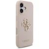 Чохол Guess Grained Big 4G & Classic Logo для iPhone 17 Pink (GUHCP17SPGT4MBP)