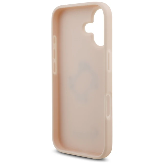 Чохол Guess Grained Big 4G & Classic Logo для iPhone 17 Pink (GUHCP17SPGT4MBP)