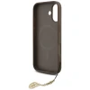 Чохол Guess 4G Charms Collection для iPhone 17 Brown with MagSafe (GUHMP17SGF4GCW)