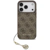 Чохол Guess 4G Charms Collection для iPhone 17 Pro Brown with MagSafe (GUHMP17LGF4GCW)