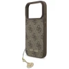 Чохол Guess 4G Charms Collection для iPhone 17 Pro Brown with MagSafe (GUHMP17LGF4GCW)