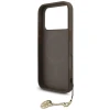 Чохол Guess 4G Charms Collection для iPhone 17 Pro Brown with MagSafe (GUHMP17LGF4GCW)