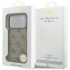 Чохол Guess 4G Charms Collection для iPhone 17 Pro Brown with MagSafe (GUHMP17LGF4GCW)