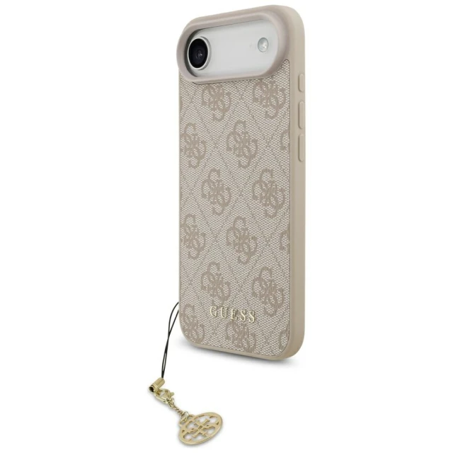 Чохол Guess 4G Charms Collection для iPhone 17 Air Pink with MagSafe (GUHMP17MGF4GCP)