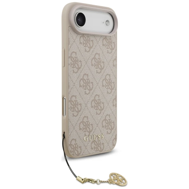 Чохол Guess 4G Charms Collection для iPhone 17 Air Pink with MagSafe (GUHMP17MGF4GCP)