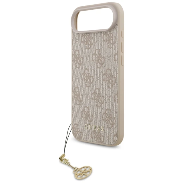 Чохол Guess 4G Charms Collection для iPhone 17 Air Pink with MagSafe (GUHMP17MGF4GCP)