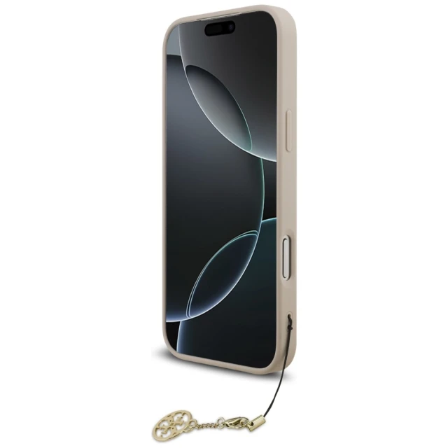 Чохол Guess 4G Charms Collection для iPhone 17 Pro Max Pink with MagSafe (GUHMP17XGF4GCP)