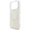 Чохол Guess IML Flowers Electro Pearl Strap для iPhone 17 Pro White with MagSafe (GUHMP17LHCPOFPH)