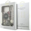 Чохол Guess IML Flowers Pearl Strap для iPhone 17 Pro Black with MagSafe (GUHMP17LHFWBRCESK)