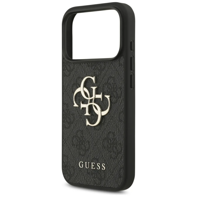 Чохол Guess 4G Strap 4G Classic Logo для iPhone 17 Pro Black (GUHCP17LP4GMGSK)