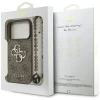 Чохол Guess 4G Strap 4G Classic Logo для iPhone 17 Pro Brown (GUHCP17LP4GMGSW)