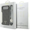 Чохол Guess 4G Strap Triangle Logo для iPhone 17 Air Black with MagSafe (GUHMP17MP4TSDPPSK)