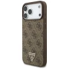 Чехол Guess 4G Strap Triangle Logo для iPhone 17 Pro Max Brown with MagSafe (GUHMP17XP4TSDPPSW)