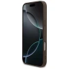 Чехол Guess 4G Strap Triangle Logo для iPhone 17 Pro Max Brown with MagSafe (GUHMP17XP4TSDPPSW)