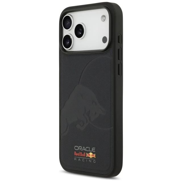 Чехол Red Bull Meshed Debossed Bull для iPhone 17 Pro Max Navy with MagSafe (RBHMP17X24PUBUFV)