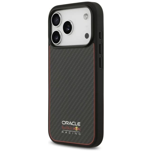 Чохол Red Bull Kevlar Logo Matt для iPhone 17 Pro Black (RBHMP17L24CFOSK)