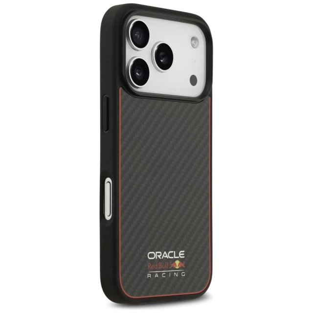 Чохол Red Bull Kevlar Logo Matt для iPhone 17 Pro Black (RBHMP17L24CFOSK)