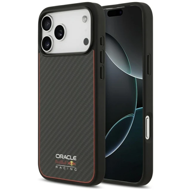 Чохол Red Bull Kevlar Logo Matt для iPhone 17 Pro Max Black (RBHMP17X24CFOSK)
