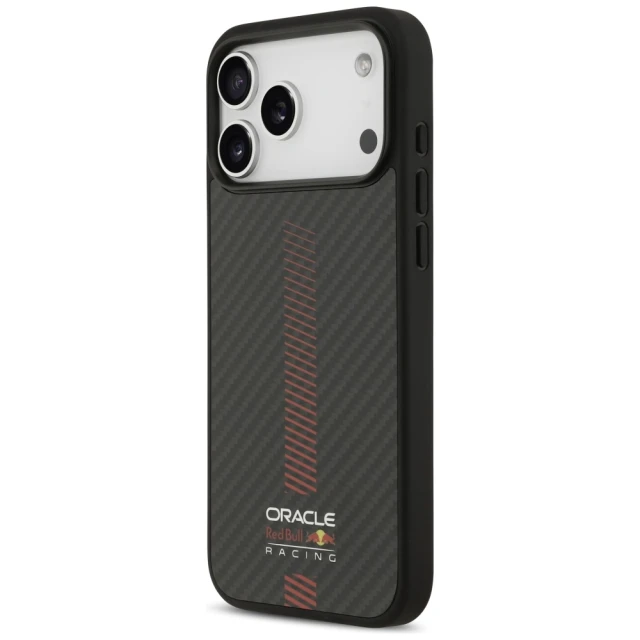 Чохол Red Bull Kevlar Powerbar для iPhone 17 Pro Max Black with MagSafe (RBHMP17X24CFGSMK)