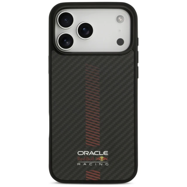 Чохол Red Bull Kevlar Powerbar для iPhone 17 Pro Max Black with MagSafe (RBHMP17X24CFGSMK)