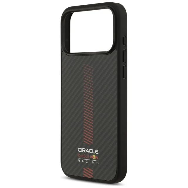 Чохол Red Bull Kevlar Powerbar для iPhone 17 Pro Max Black with MagSafe (RBHMP17X24CFGSMK)