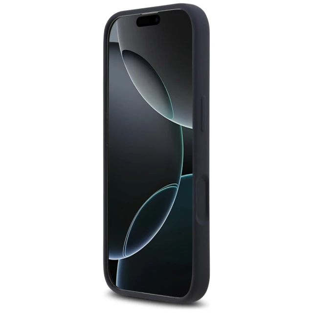 Чохол Red Bull Silicone Oversize Vertical Logo для iPhone 17 Navy with MagSafe (RBHMP17S24SIOLRV)