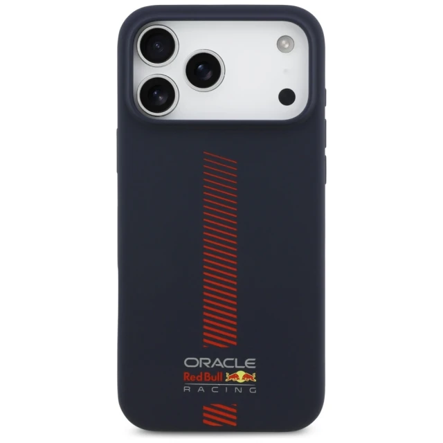Чохол Red Bull Silicone Powerbar для iPhone 17 Pro Max Navy with MagSafe (RBHMP17X24SIVGSV)
