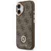 Чохол Guess 4G Strass Logo для iPhone 17 Brown with MagSafe (GUHMP17SP4GRMDEW)