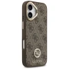 Чохол Guess 4G Strass Logo для iPhone 17 Brown with MagSafe (GUHMP17SP4GRMDEW)