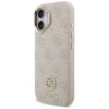 Чохол Guess 4G Strass Logo для iPhone 17 Pink with MagSafe (GUHMP17SP4GRMDEP)