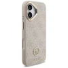 Чохол Guess 4G Strass Logo для iPhone 17 Pink with MagSafe (GUHMP17SP4GRMDEP)