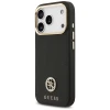 Чохол Guess Grained Strass Logo для iPhone 17 Pro Black with MagSafe (GUHMP17LPGCRMDEK)