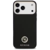 Чохол Guess Grained Strass Logo для iPhone 17 Pro Max Black with MagSafe (GUHMP17XPGCRMDEK)