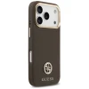Чохол Guess Grained Strass Logo для iPhone 17 Pro Brown with MagSafe (GUHMP17LPGCRMDEW)