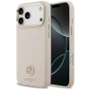 Чохол Guess Grained Strass Logo для iPhone 17 Pro Max Pink with MagSafe (GUHMP17XPGCRMDEP)