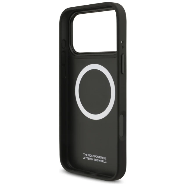 Чохол BMW M Kevlar Matt для iPhone 17 Pro Max Black with MagSafe (BMHMP17X24CFMMK)