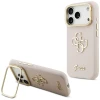 Чохол Guess Grained Big 4G & Stand Camera для iPhone 17 Pro Pink GUHCP17LPCS4GSP)