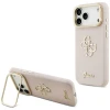 Чохол Guess Grained Big 4G & Stand Camera для iPhone 17 Pro Max Pink (GUHCP17XPCS4GSP)