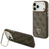 Чохол Guess 4G PU Triangle Logo & Stand Camera для iPhone 17 Pro Max Brown with MagSafe (GUHMP17XPCS4GPTW)