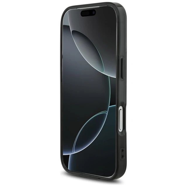 Чохол AMG Double Layer Transparent Graphics для iPhone 17 Pro Black with MagSafe (AMHMP17L24HHGPK)