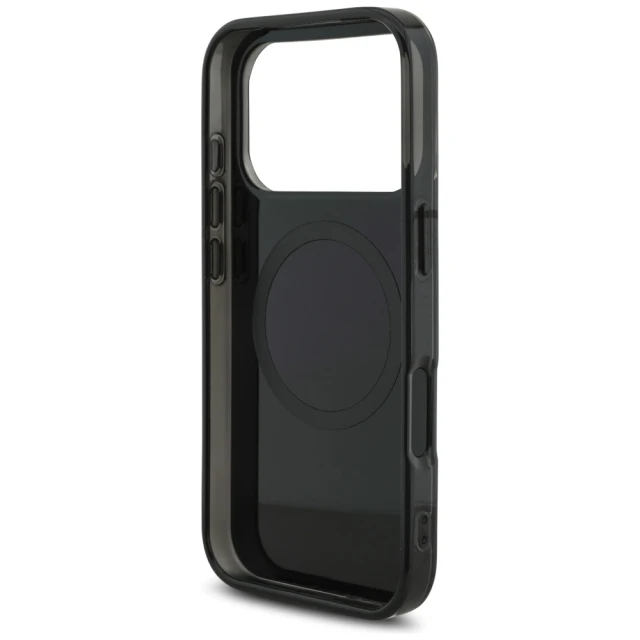 Чохол AMG Double Layer Transparent Graphics для iPhone 17 Pro Black with MagSafe (AMHMP17L24HHGPK)
