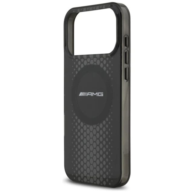 Чохол AMG Double Layer Transparent Graphics для iPhone 17 Pro Max Black with MagSafe (AMHMP17X24HHGPK)