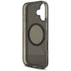Чохол AMG Double Layer Transparent Smocked для iPhone 17 Black with MagSafe (AMHMP17S24HTRDK)