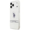 Чохол US Polo DH and Bottom Stripe Logo для iPhone 17 Pro Max White with MagSafe (USHMP17XUNEH)