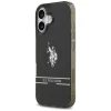 Чохол US Polo DH and Bottom Stripe Logo для iPhone 17 Black with MagSafe (USHMP17SUNEK)
