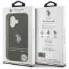 Чохол US Polo DH and Bottom Stripe Logo для iPhone 17 Black with MagSafe (USHMP17SUNEK)