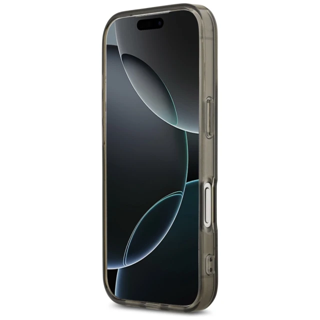 Чохол US Polo DH and Bottom Stripe Logo для iPhone 17 Pro Black with MagSafe (USHMP17LUNEK)